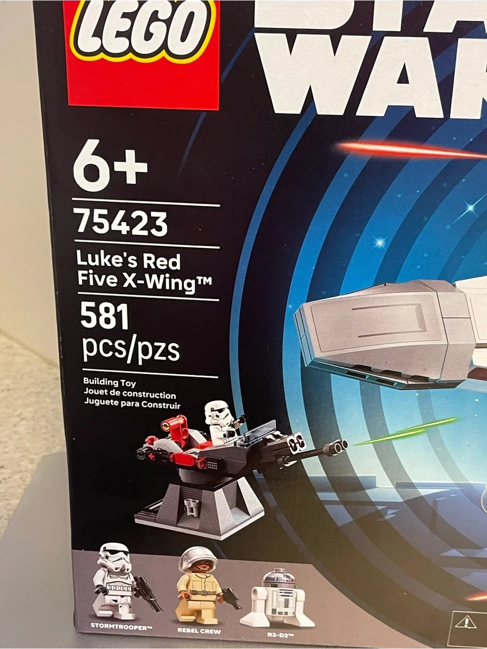 Lego Star Wars Smart Play Luke’s Red Five X-Wing Fighter Set 75423  6+ NIP